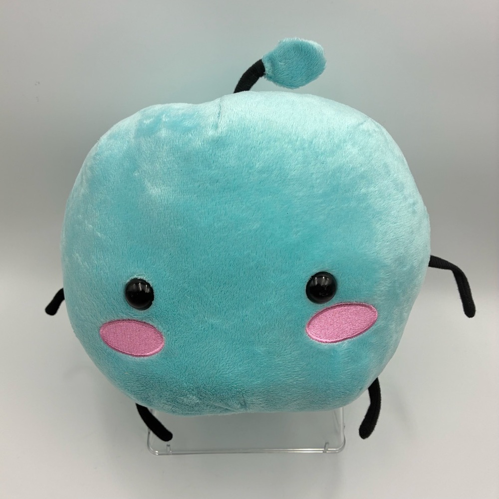 Squishmellows -Stardew Valley Plush Junimo Blue With pink Cheeks
